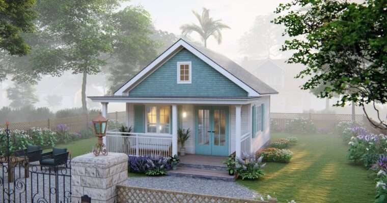 Beautiful Tiny House Design 6m x 6m
