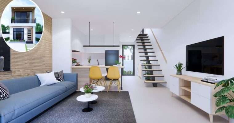 Incrediable Small House Design 4m x 7m