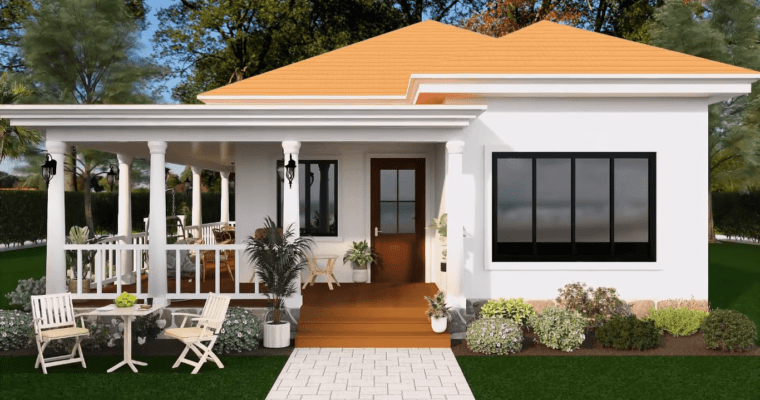 Most Amazing Small House Design with Floor Plan
