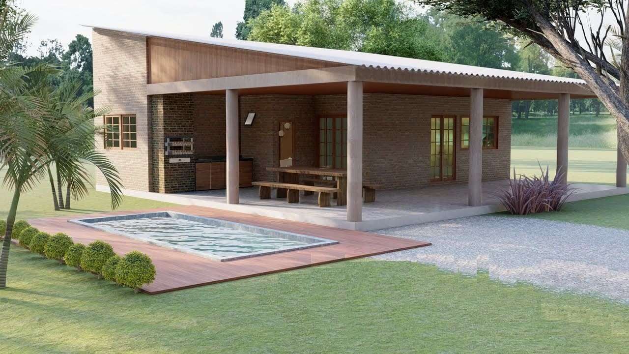 Two-Bedroom Rustic Brick Cottage