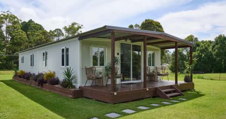 Coastal Shipping Container House