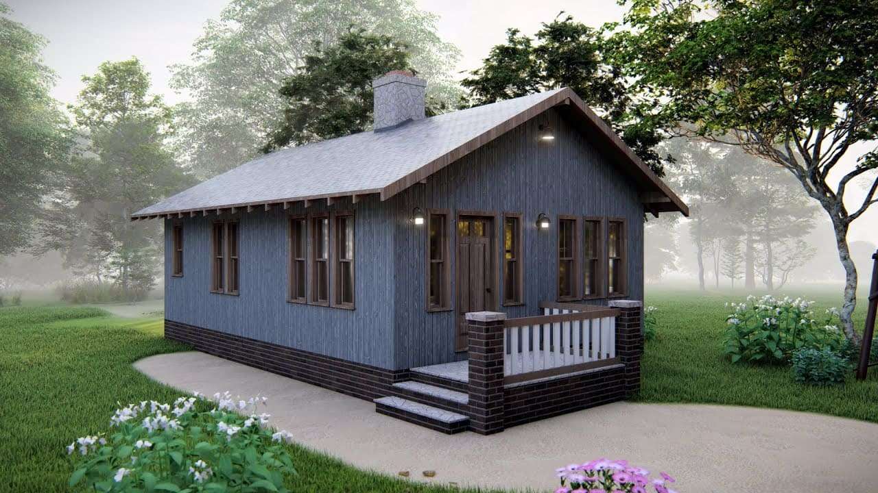 Cozy Tiny House You will Fall in Love 6m x 9m