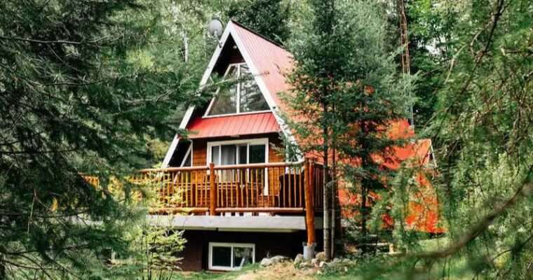 Rustic and Special A-Frame Cabin