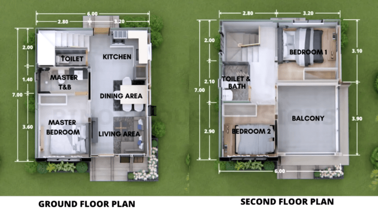 Small House Design with 3 Bedrooms - Dream Tiny Living