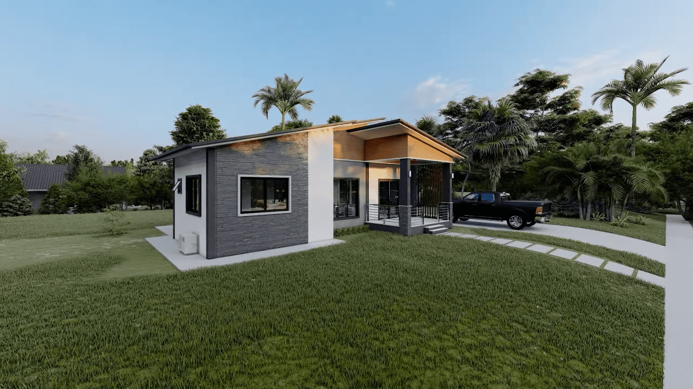 A Simple Small House Design 80 Sqm - Dream Tiny Living