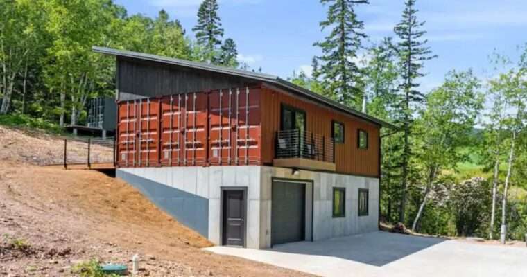 Shipping Container House in Terry Peak