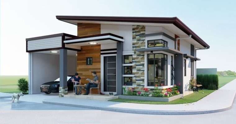Sophisticated Small Bungalow House Design